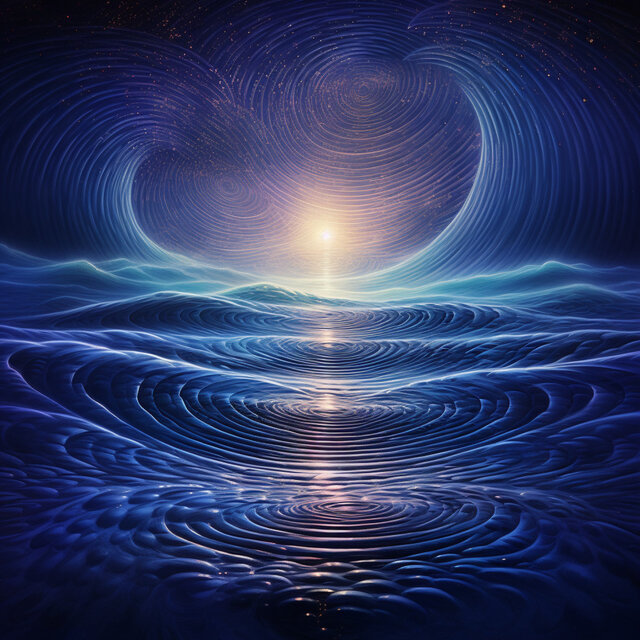 Binaural Serene Thunder: Meditative Harmony