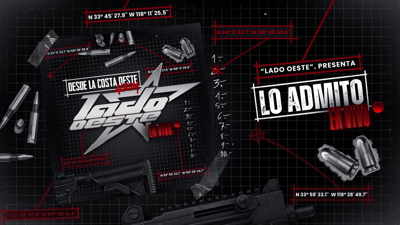 Lo Admito (En Vivo - Visualizer)