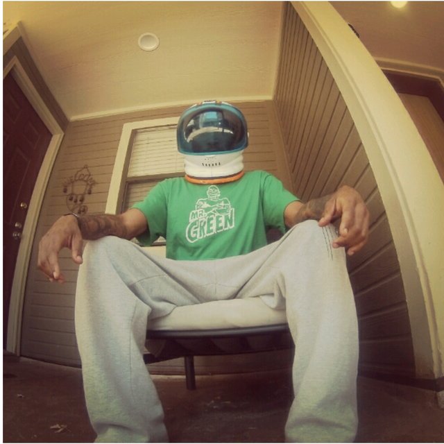 Spaced Out Mr. Green