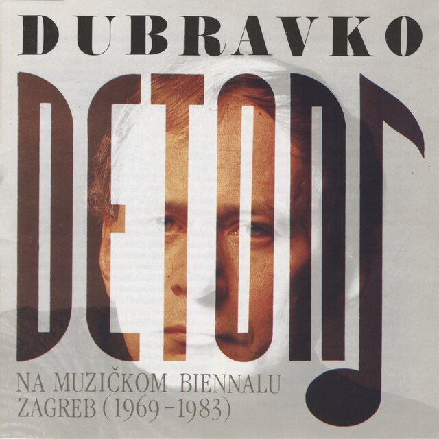 Dubravko Detoni Na Muzičkom Biennalu Zagreb