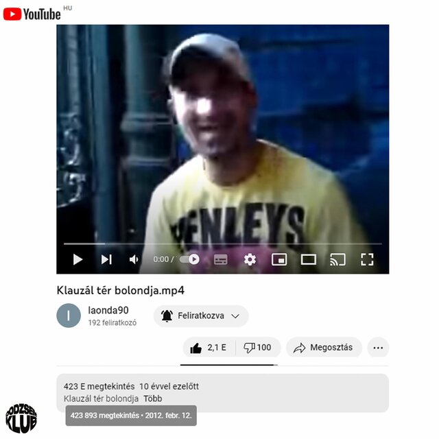 Klauzál Tér Bolondja