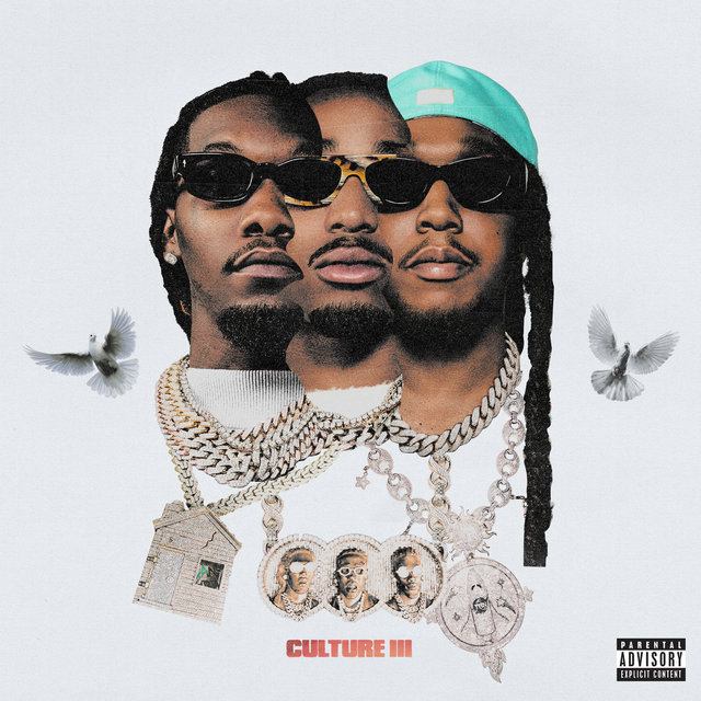 Cover art for album Culture III by Migos