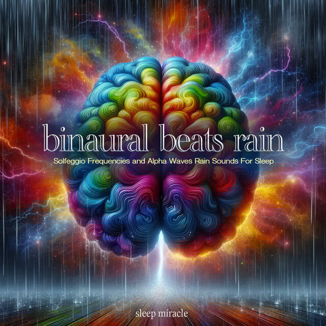 Binaural Beats Rain - Solfeggio Frequencies and Alpha Waves Rain Sounds For Sleep