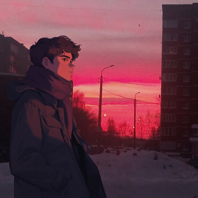 зима