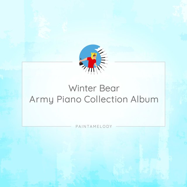 Winter Bear BTS Piano Collection Album