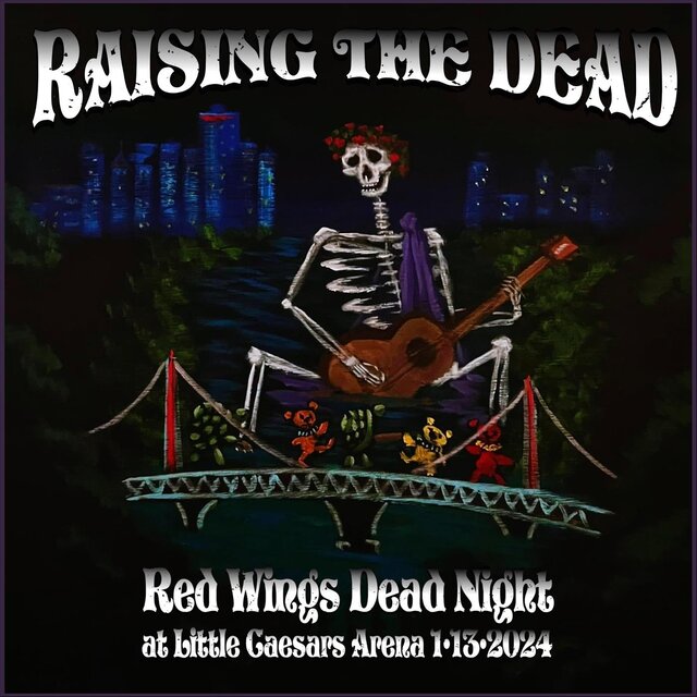 Red Wings Dead Night at Little Caesars Arena 1-13-2024
