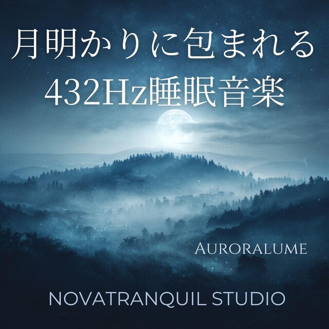 月明かりに包まれる432Hz睡眠音楽