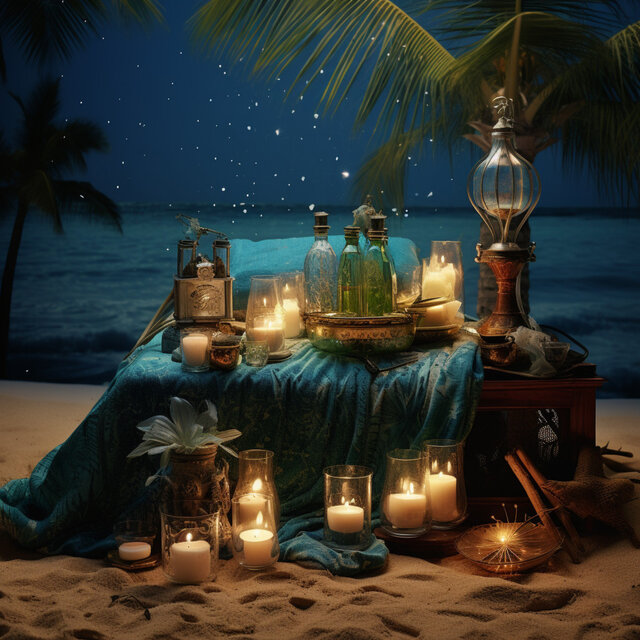 Harmonious Ember Lullaby: Musical Fire Serenity