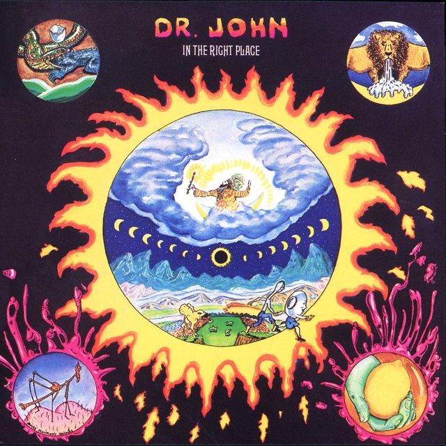 Cover art for album In The Right Place by Dr. John