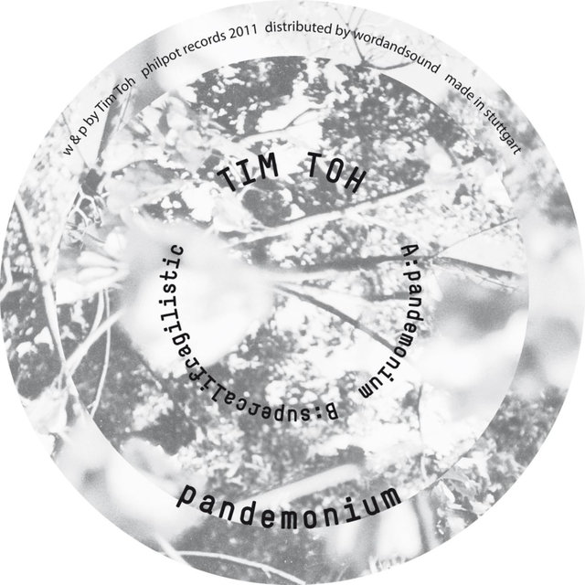 Cover art for album Pandemonium by Tim Toh