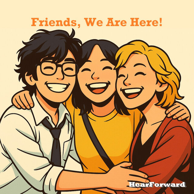 Friends, We Are Here!