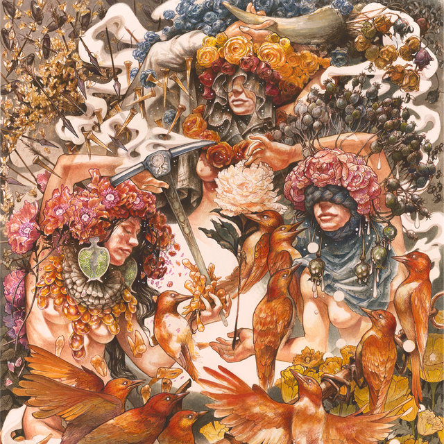 Cover art for album Gold & Grey by Baroness
