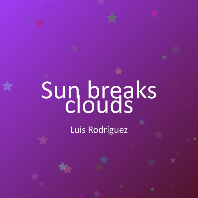 Sun breaks clouds