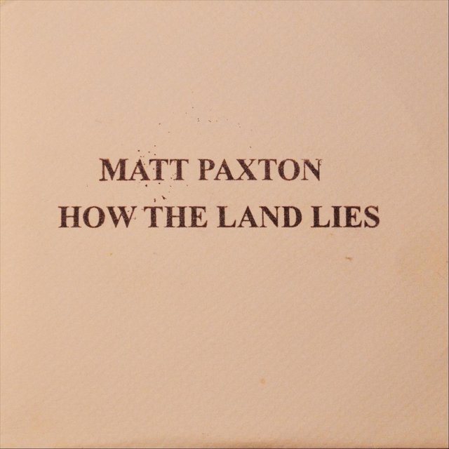How the Land Lies