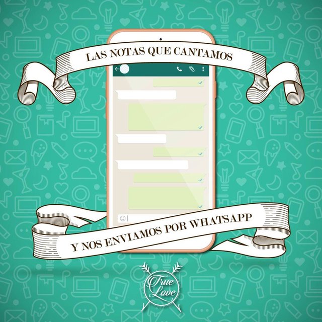 Las notas que cantamos y nos enviamos por whatsapp