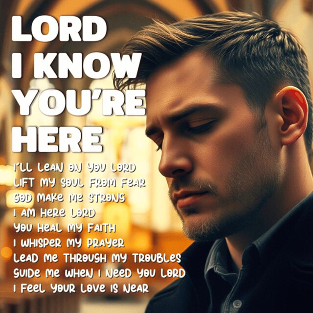Lord I Know You're Here