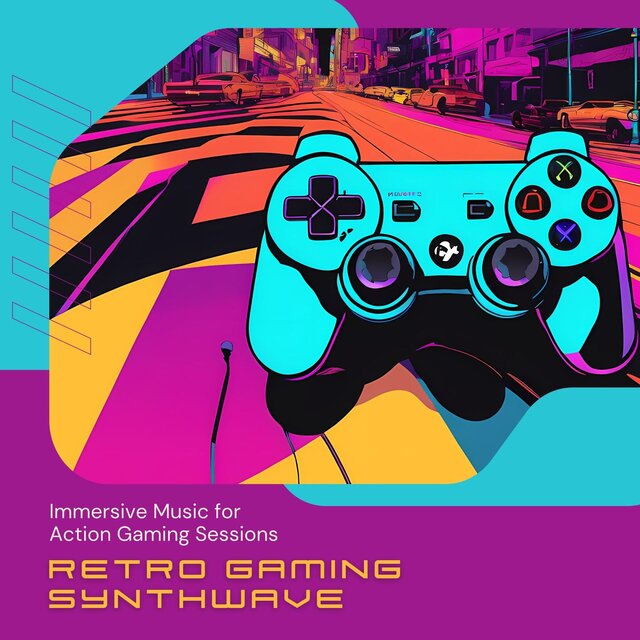 Retro Gaming Synthwave - Immersive Music for Action Gaming Sessions