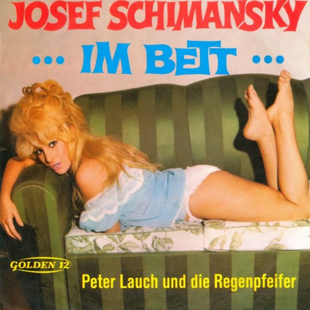 Josef Schimansky im Bett