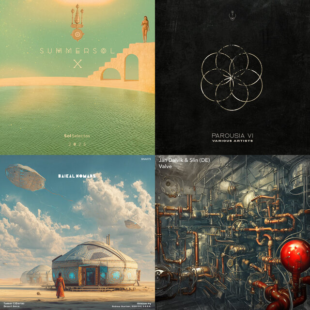 Cover art for album Downtempo Top 100 October 2025 by User