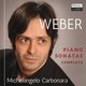 Cover art for album Weber: Piano Sonatas (Complete) by Michelangelo Carbonara