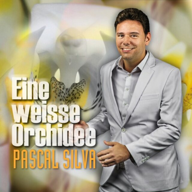 Eine weisse Orchidee