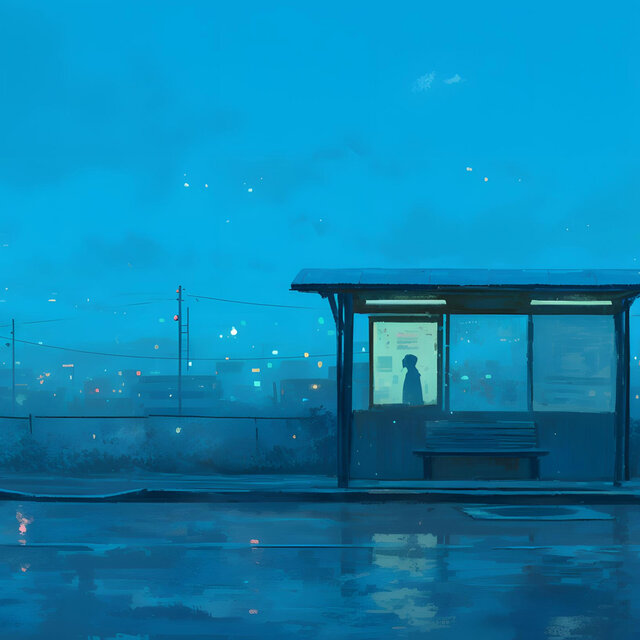 午前4時の風景画