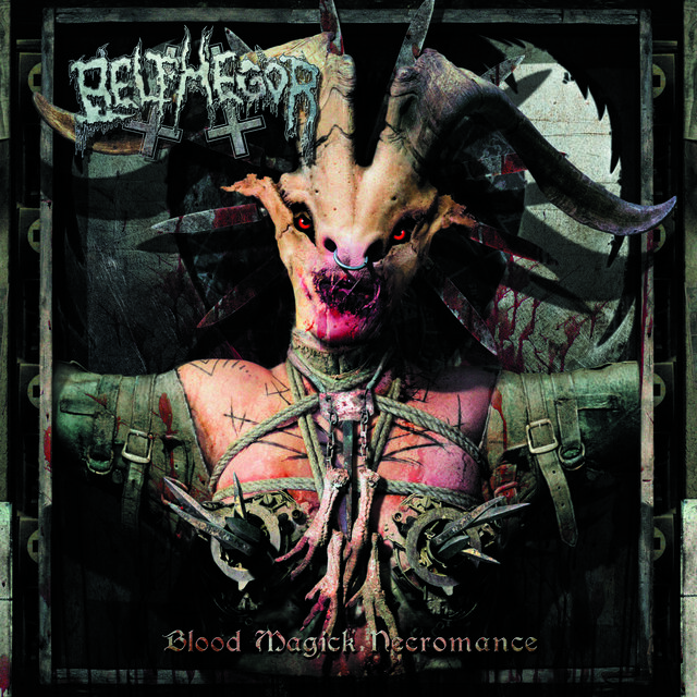 Cover art for album Blood Magick Necromance by Belphegor