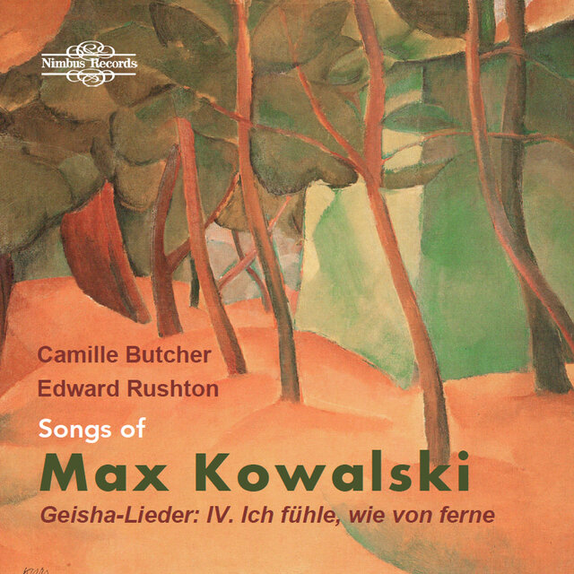 Geisha-Lieder: No. 4, Ich fühle, wie von ferne (Single)