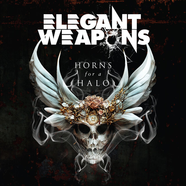 Cover art for album Horns For A Halo by ELEGANT WEAPONS