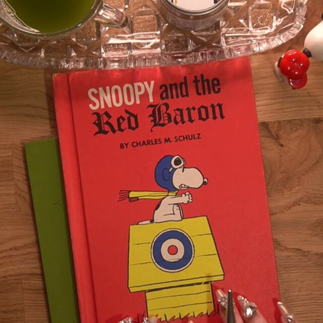 Vintage Snoopy Books ASMR (relaxing whisper reading bedtime story)
