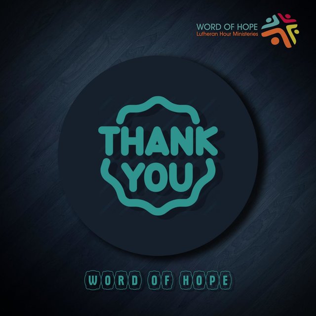 Thank You