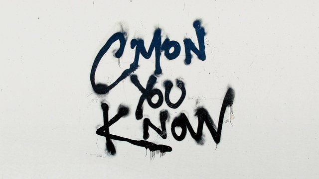 C’mon You Know (Visualiser Video)