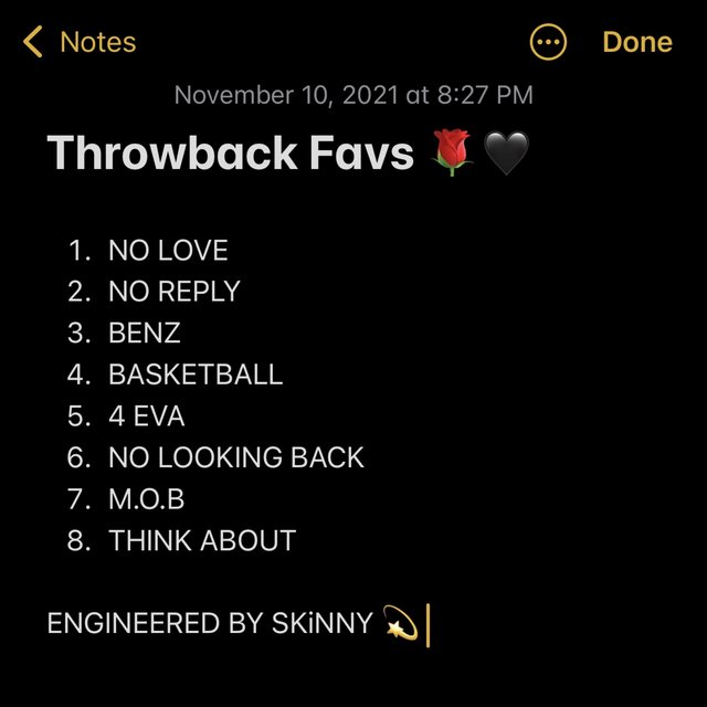 Throwback Favs