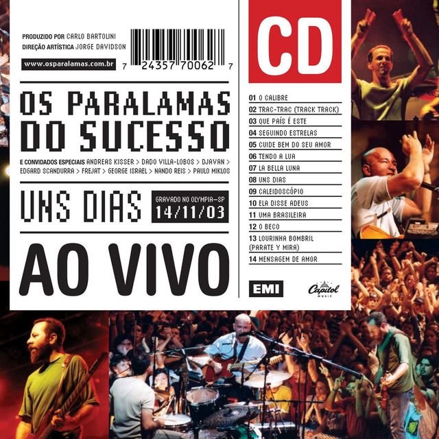 Uns Dias Ao Vivo