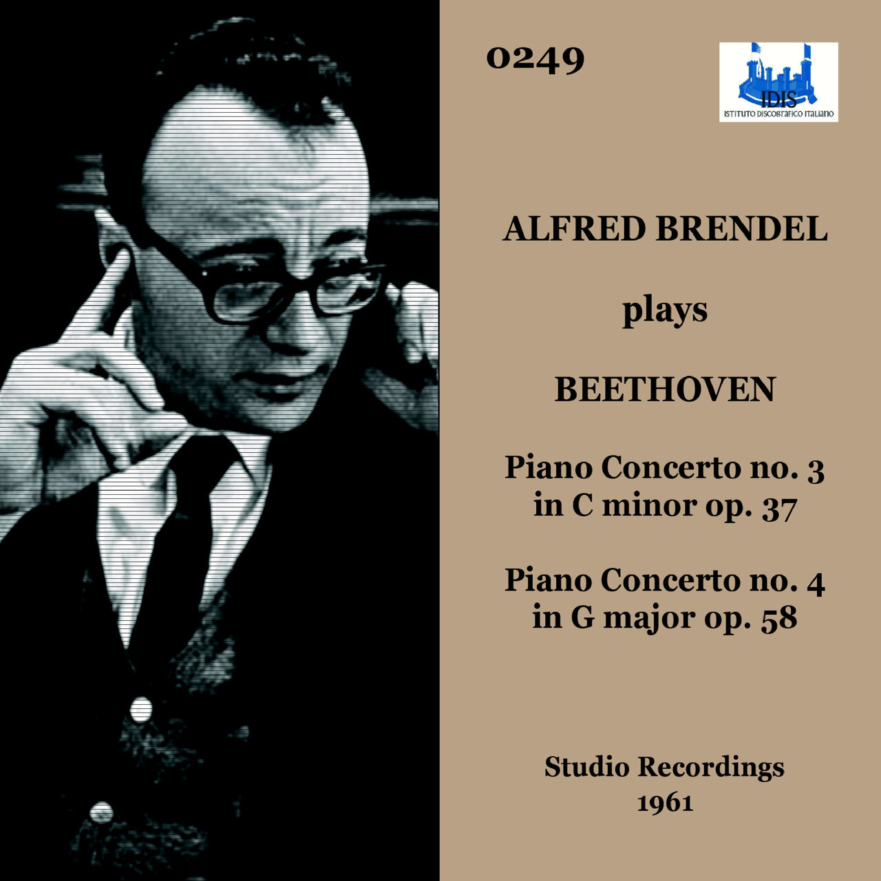 Alfred Brendel plays Beethoven (Studio Recording) / Alfred Brendel