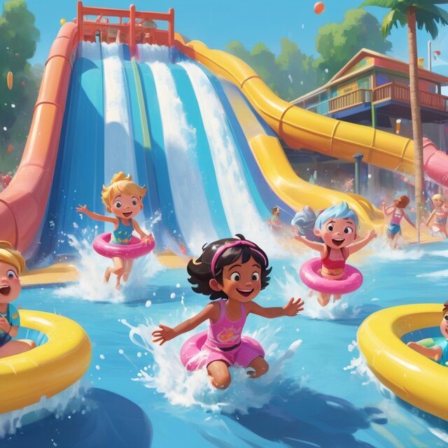 Splashing 'Til Dark, A Day at the Water Park