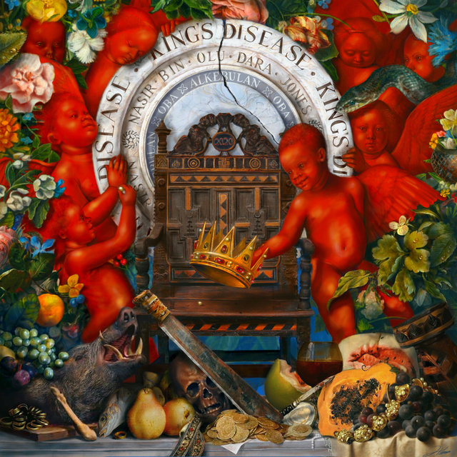Cover art for album King's Disease by Nas