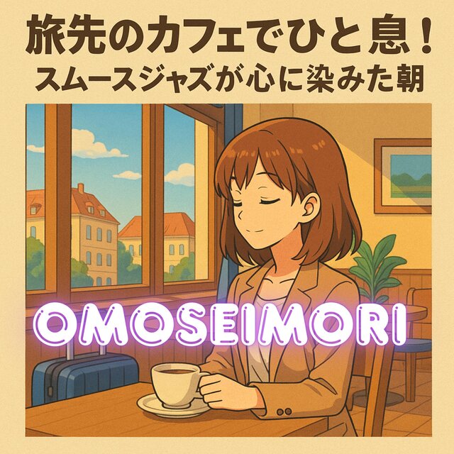 旅先のカフェでひと息！スムースジャズが心に染みた朝