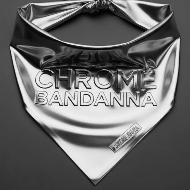 CHROME BANDANNA