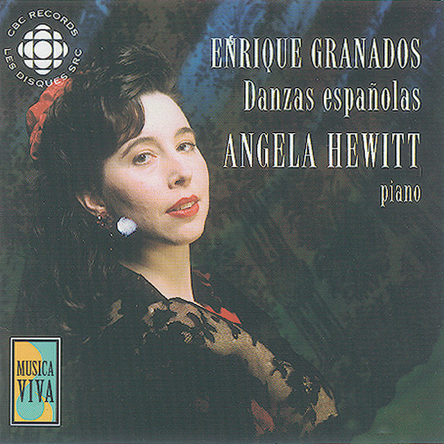 Cover art for album Granados: Spanish Dances by Angela Hewitt