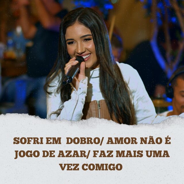 Sofri em dobro/ Amor não é jogo de azar/ Faz mais uma vez comigo