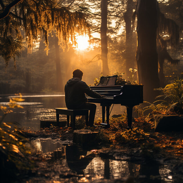 Sueños De Serenidad: Piano Meditativo Para Noches De Descanso