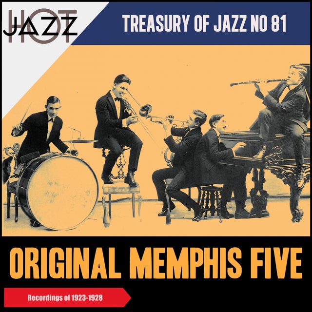Original Memphis Five‎ 1923-1928 (Treasury of Jazz No 81) (Recordings of 1923 & 1928)