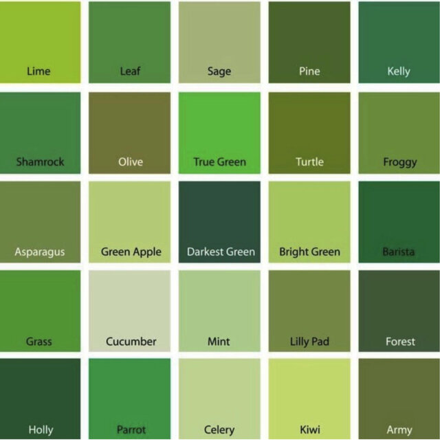 GREEN
