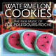 Cover art for album Watermelon Cookies by Zoe Poledouris-Roche
