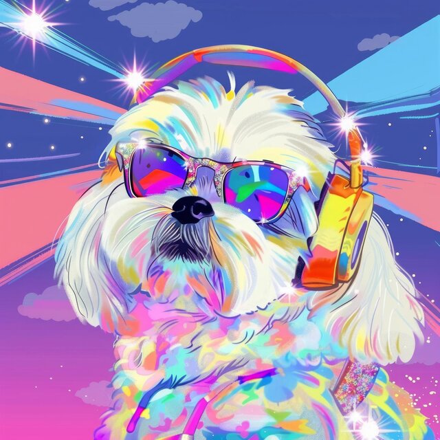 犬の音楽ストレス緩和