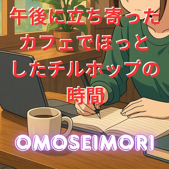 午後に立ち寄ったカフェでほっとしたチルホップの時間