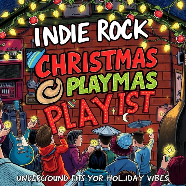 Indie Rock Christmas Playlist: Underground Hits for Your Holiday Vibes