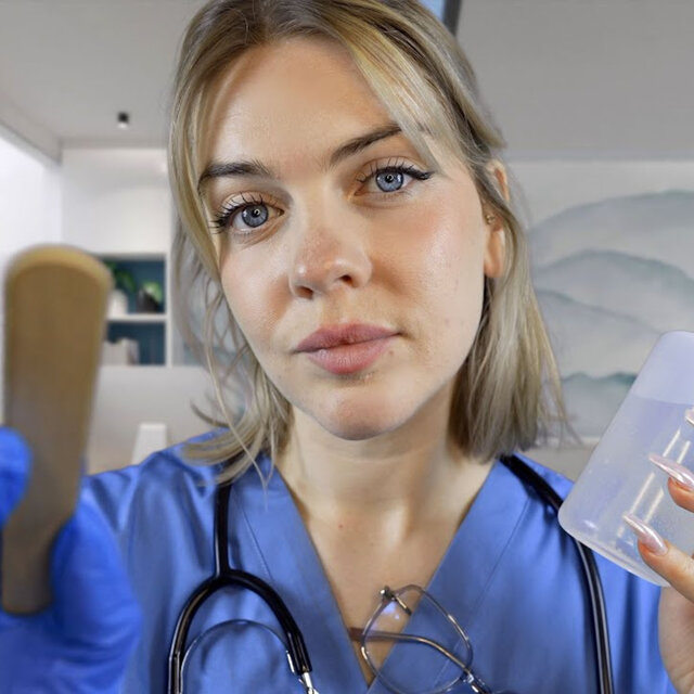 ASMR Examen des 5 Sens - Test Crânien Réaliste