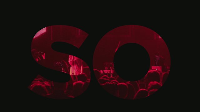 So (Live Video)